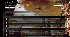 Desktop Screenshot of aikaforum.t3fun.com